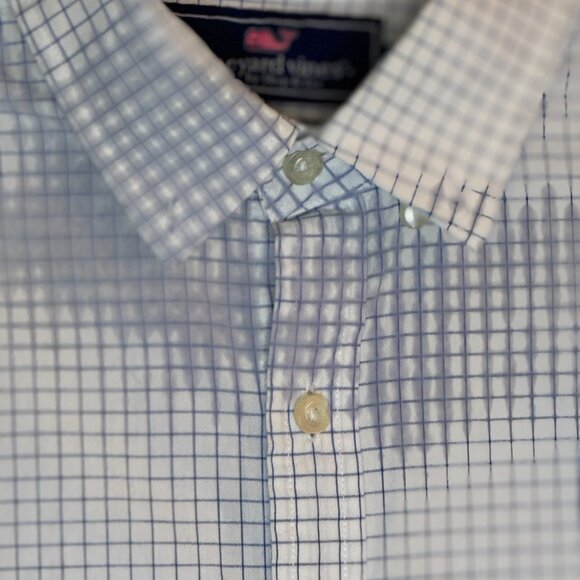 Vineyard Vines Slim Fit Whale Shirt Small Grid Blue Bundle to save 20% - Picture 4 of 7